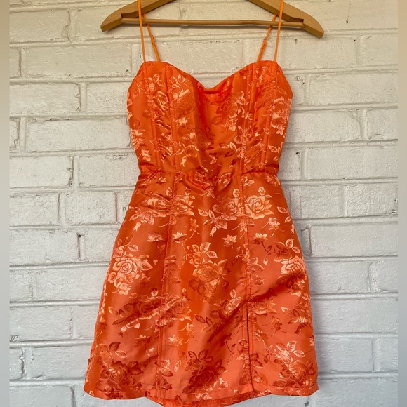Lucy in the Sky Dresses & Skirts - Lucy in the Sky Jacquard Brocade Mini Dress